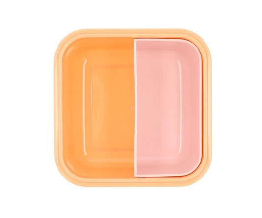 Kinder-Lunchbox Streifen Pink
