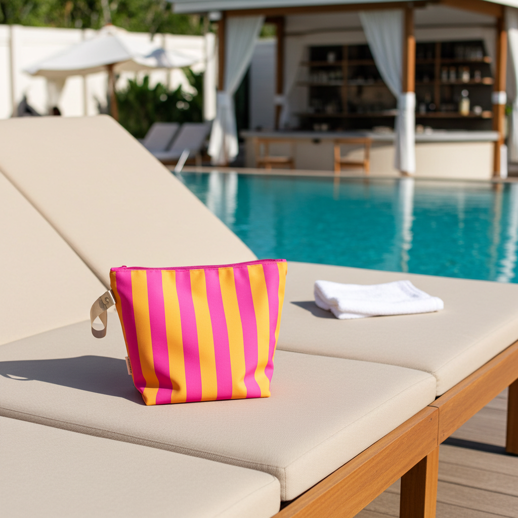 Aquabella "Pink/orange"- Nasstasche/Wetbag -AnniWay
