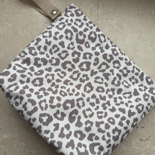 Aquabella - Leo greige- Nasstasche/Wetbag -AnniWay/ Limitiert ACHTUNG ca. 2 Wochen