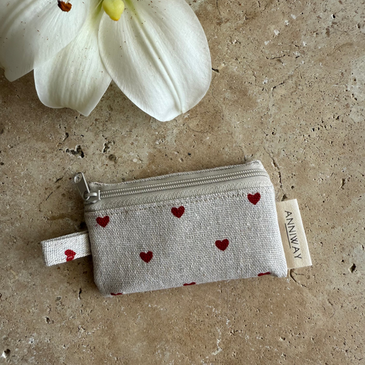 Mini Geldbeutel Blume