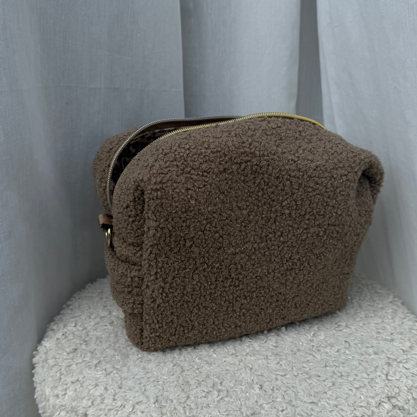 Boxy Bag Teddy „braun“