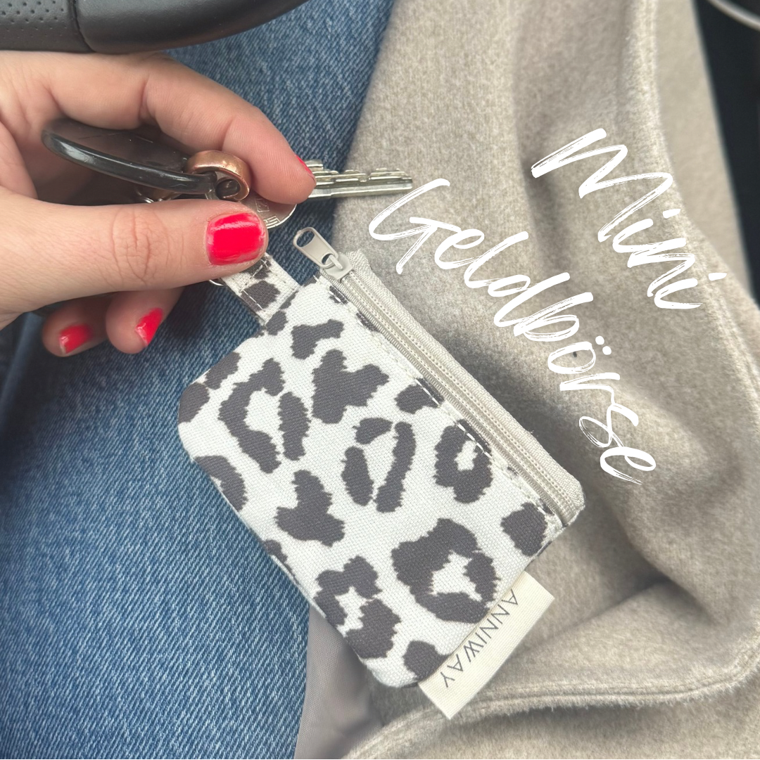 Mini Geldbeutel Blume