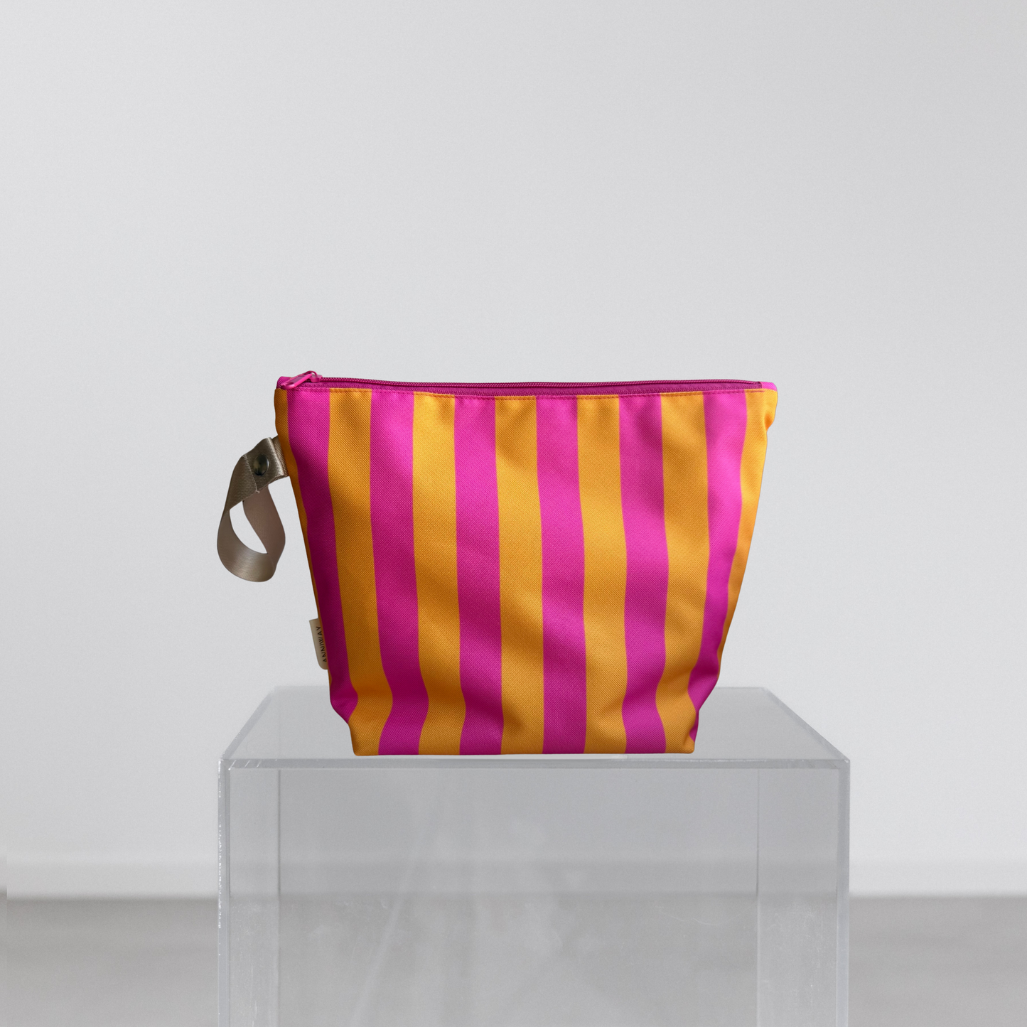 Aquabella Wetbag Pink Orange wasserabweisende Nasstasche für Kita, Schwimmbad und Reisen von anniway