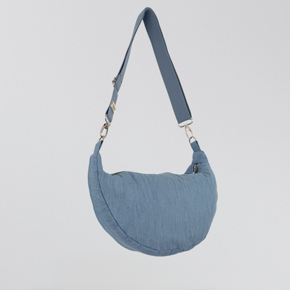 Luna Bag  - Jeans Puffy -  SILBER - Umhängetasche ANNIWAY