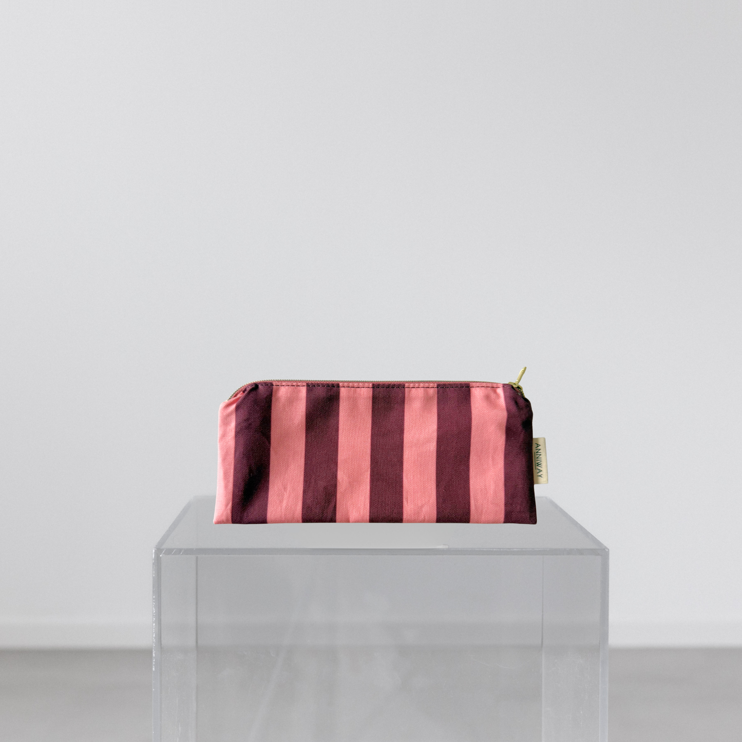 LittleBeauty- Kosmetiktasche weinrot/rosa