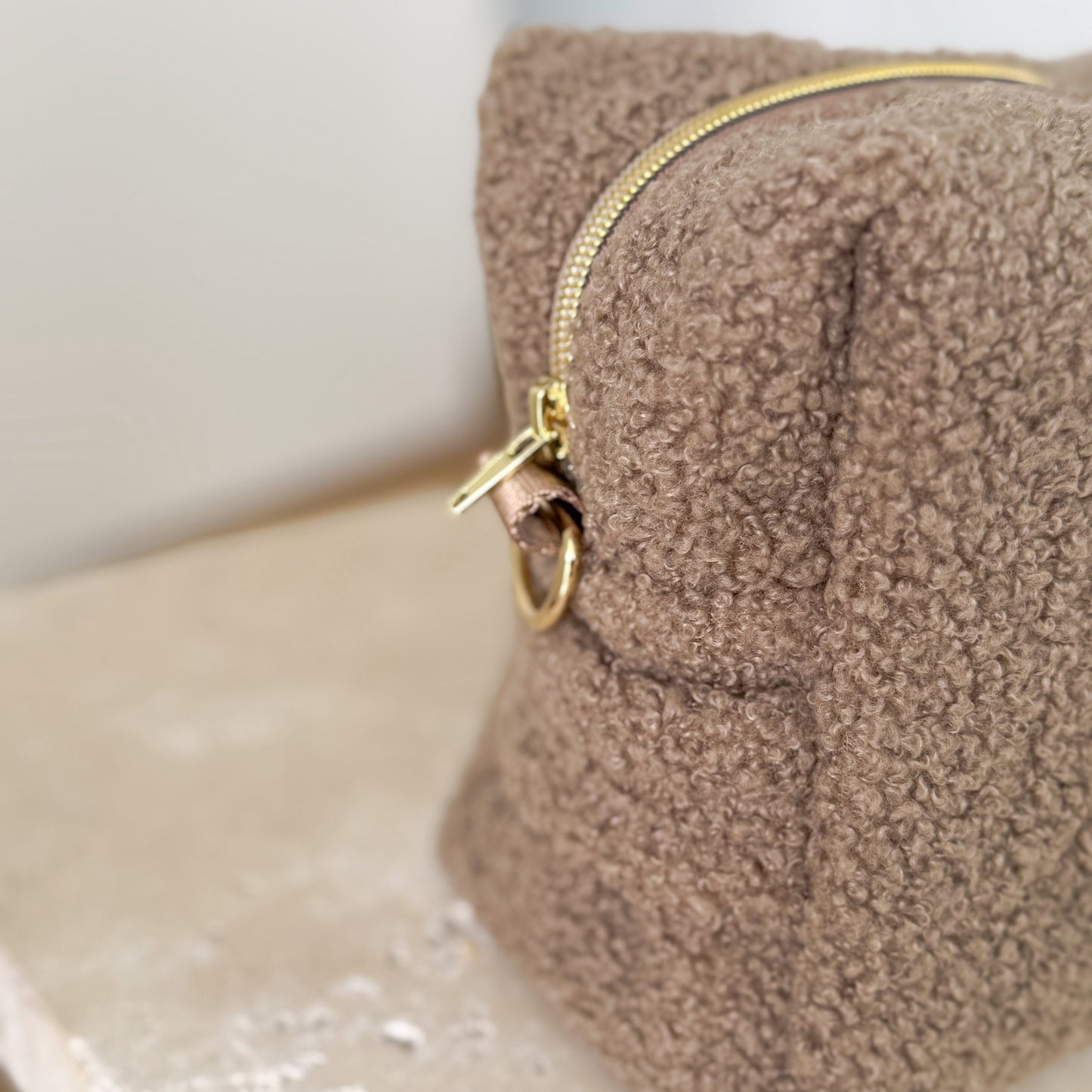 Boxy Bag Teddy „braun“