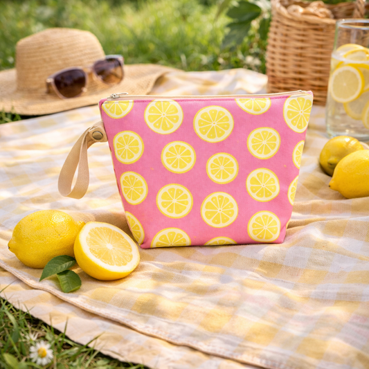 Aquabella  "Zitrone"- Nasstasche/Wetbag -AnniWay/ Limitiert