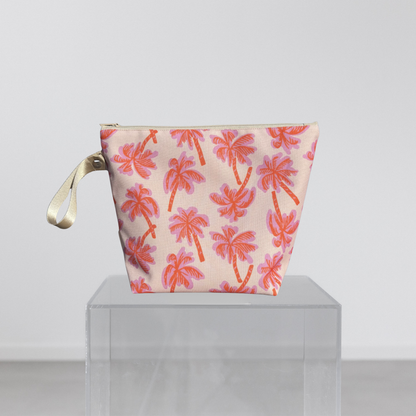 Aquabella  "Palme/pink"- Nasstasche/Wetbag -AnniWay/ Limitiert
