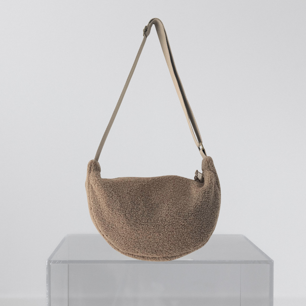 Lunabag Teddy Teddy und Cord  Umhängetasche Damen Crossbody | ANNIWAY ca. 1-2 Wochen Lieferzeit