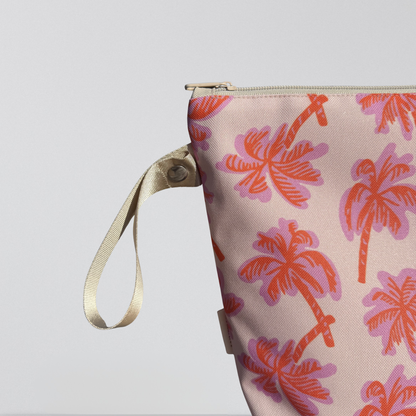 Aquabella  "Palme/pink"- Nasstasche/Wetbag -AnniWay/ Limitiert