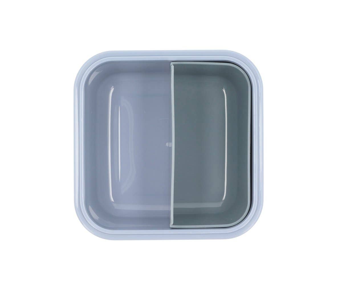 Kinder-Lunchbox Streifen Blau