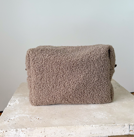 Boxy Bag Teddy „braun“