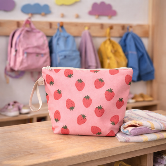 Aquabella  "Erdbeere"- Nasstasche/Wetbag -AnniWay/ Limitiert