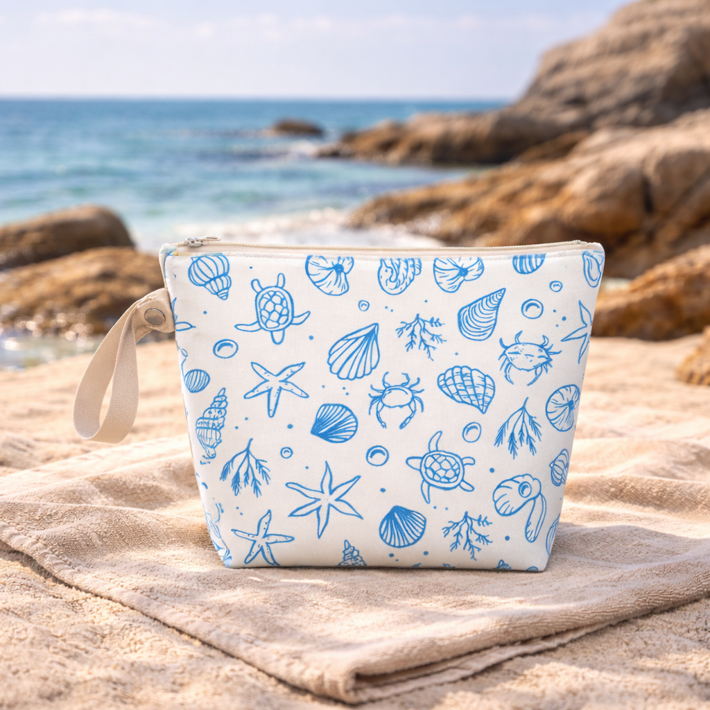 Aquabella  "Meer"- Nasstasche/Wetbag -AnniWay/ Limitiert Lieferzeit ca. 2 Wochen