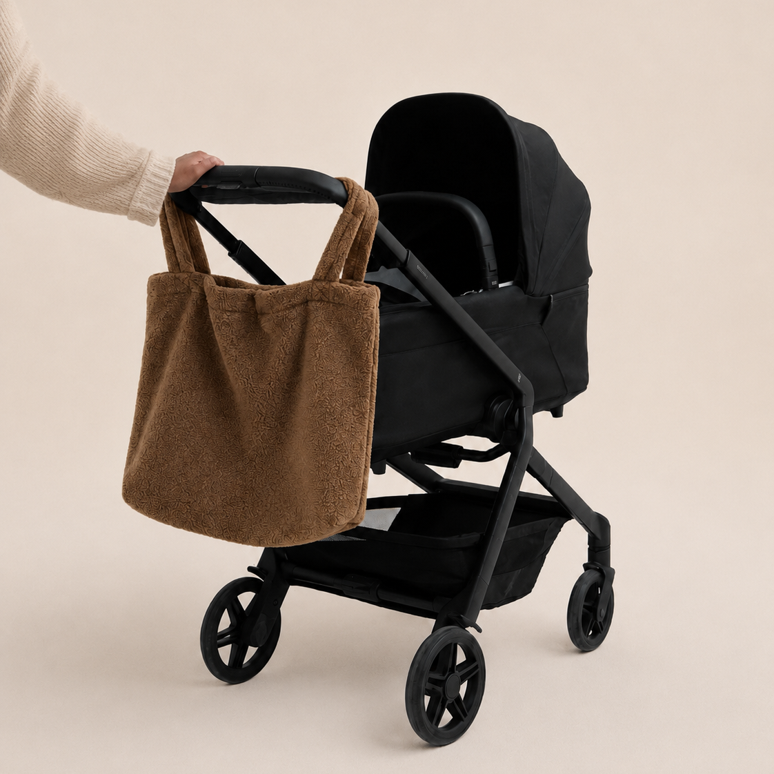Mombag braun Kinderwagen