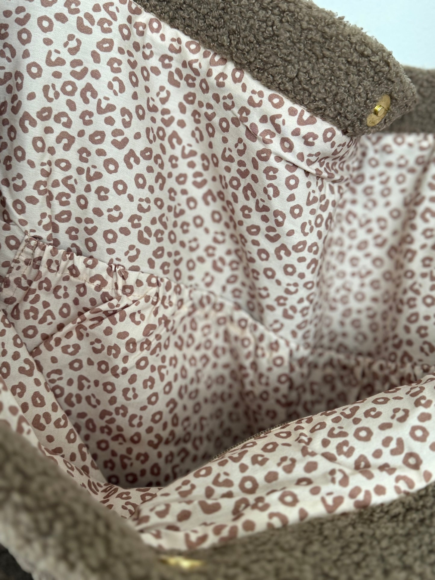 Mom Bag Teddy - beige - ANNIWAY ACHTUNG LIEFERZEIT 2-3 Wochen