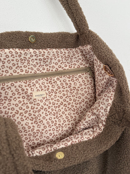 Mom Bag Teddy - beige - ANNIWAY ACHTUNG LIEFERZEIT 2-3 Wochen