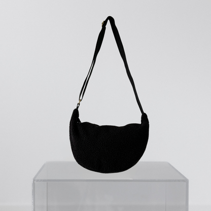 Luna Front Ansicht schwarz Teddy