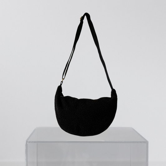 Luna Front Ansicht schwarz Teddy