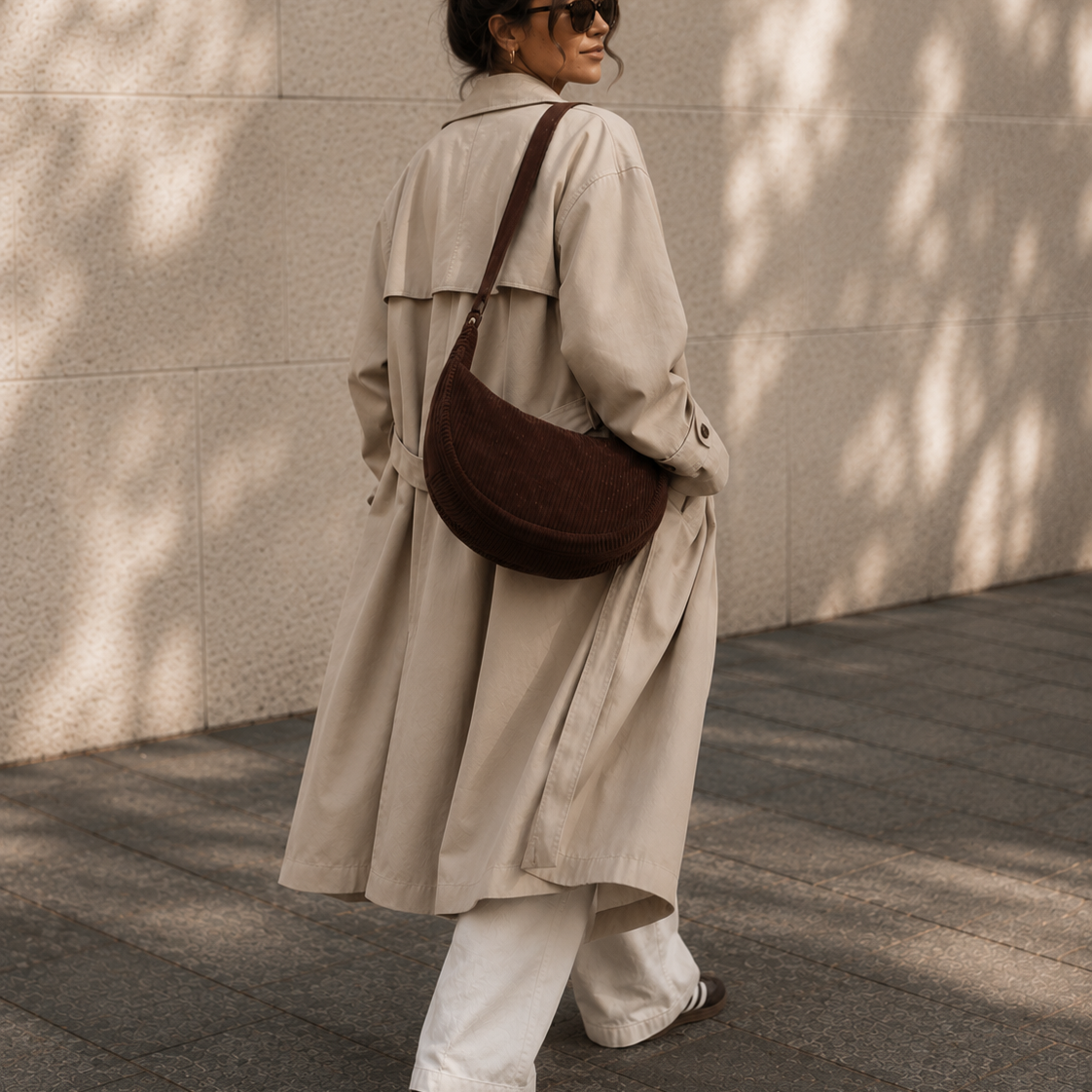 Model Beispiel Trenchcoat