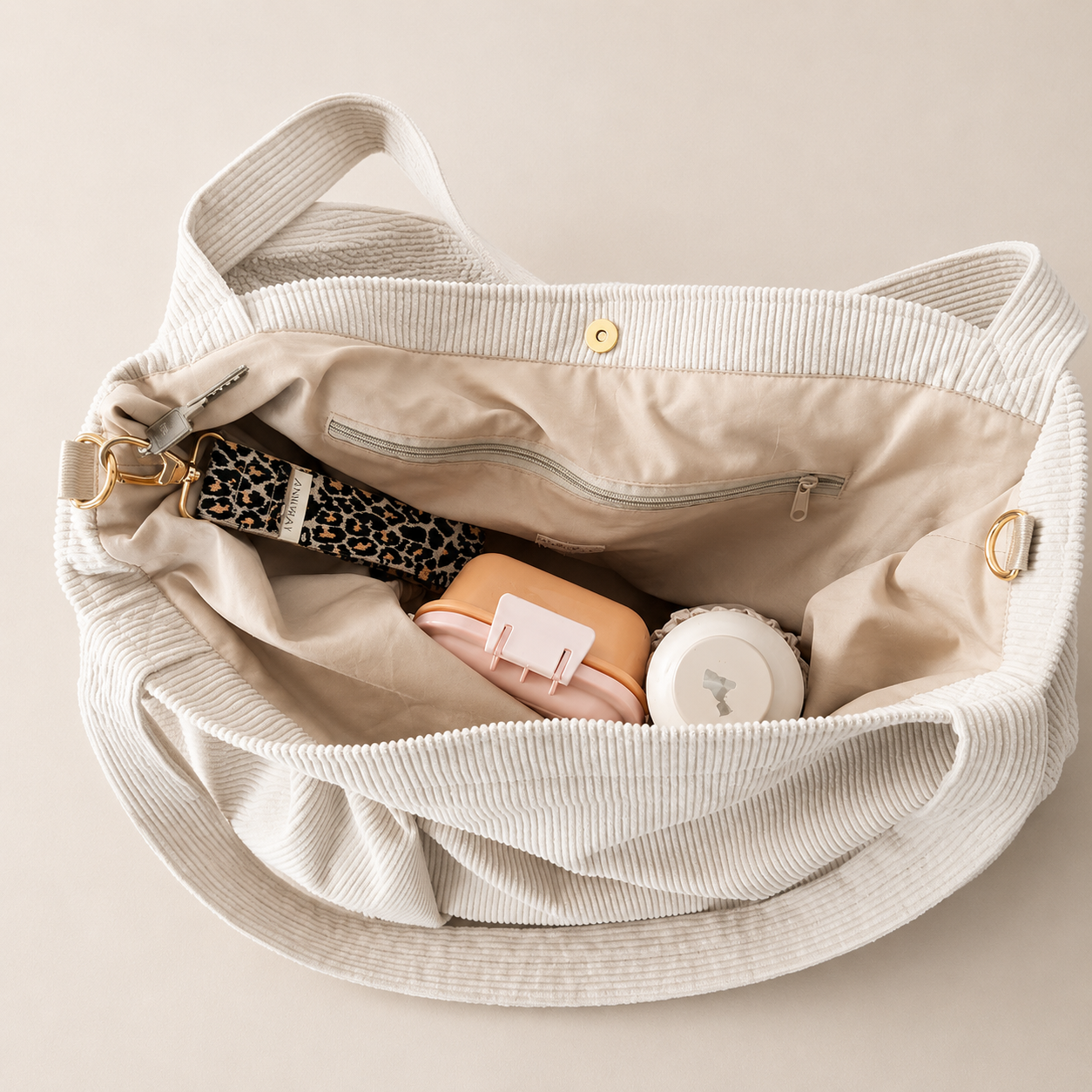 Mombag Innenfächer Aufteilung
