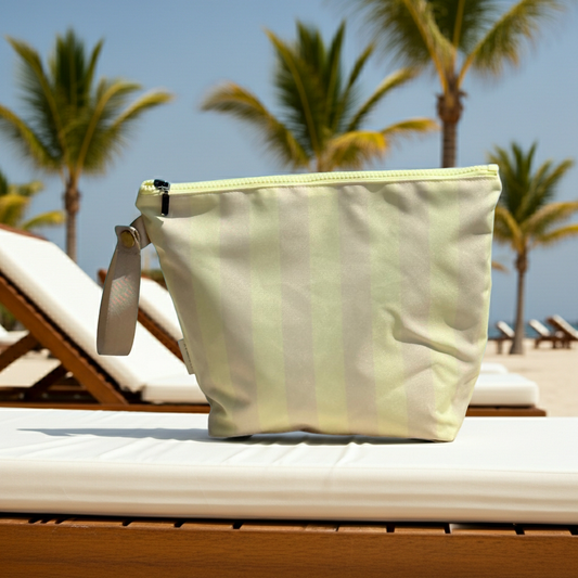 Aquabella Wetbag Butteryellow als wasserabweisende Nasstasche für Strand, Pool und Reisen